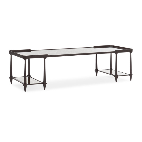 Caracole Classics Be All Rectangular Coffee Table & Reviews | Perigold